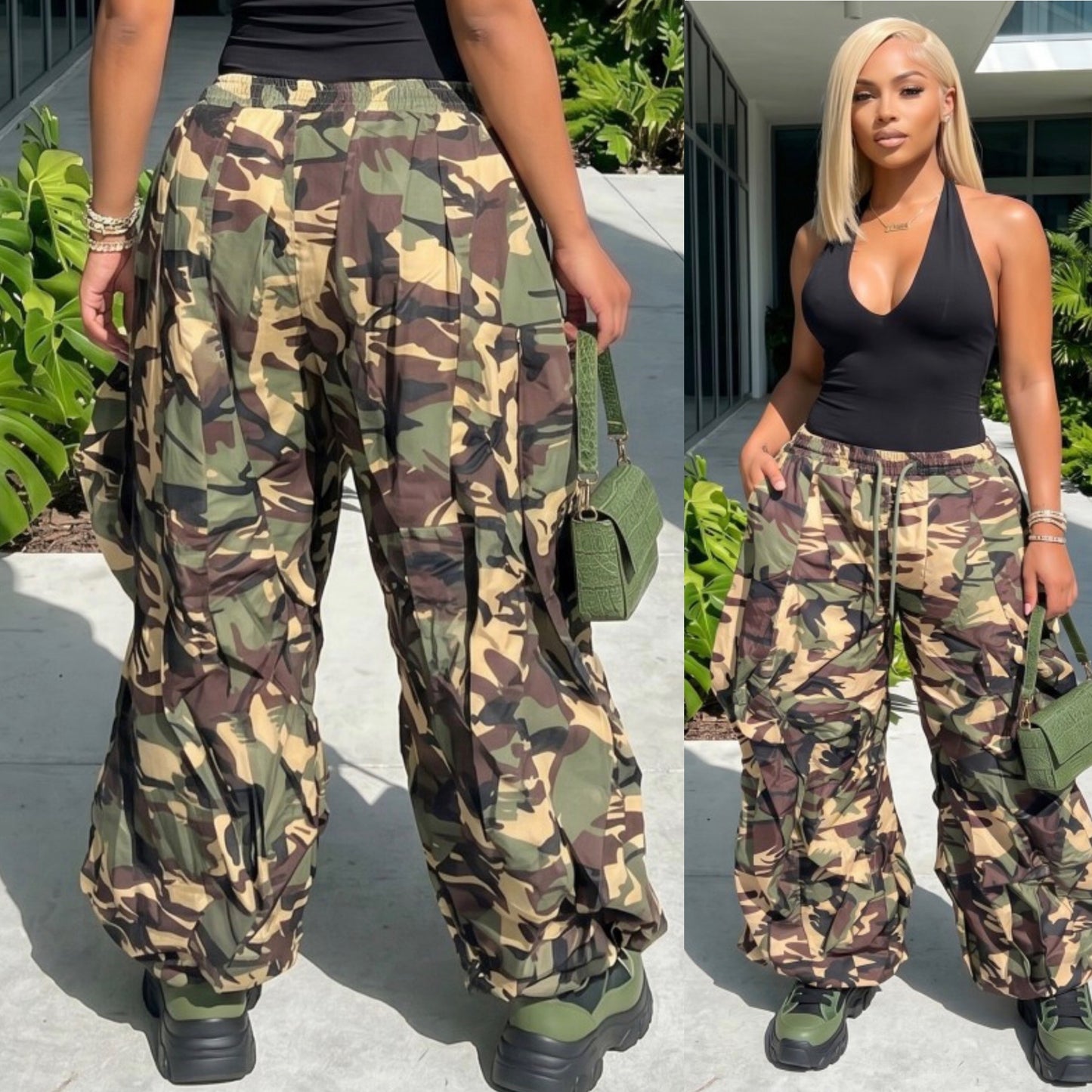 Baggy Camouflage Jogger
