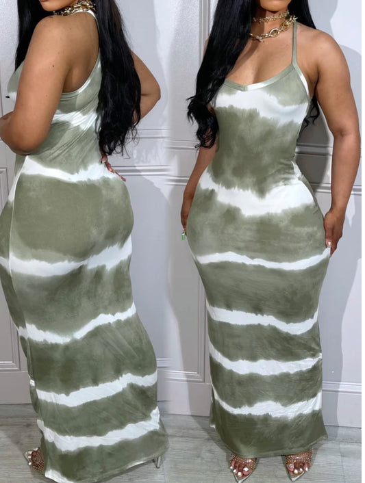 Olive Maxi Dress