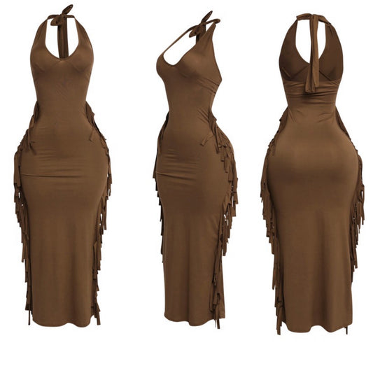 Cowboy Carter Halter Dress