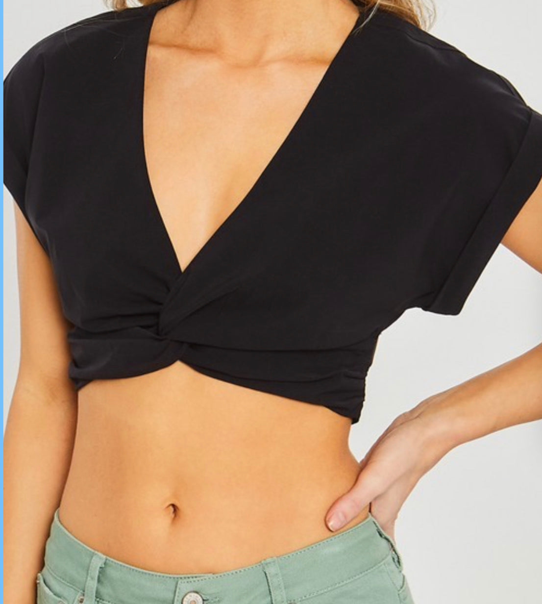 Center Twist Top