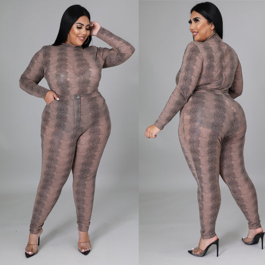 Influencer Bodysuit Pant Set