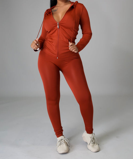 Daily Dose Rust Legging Set