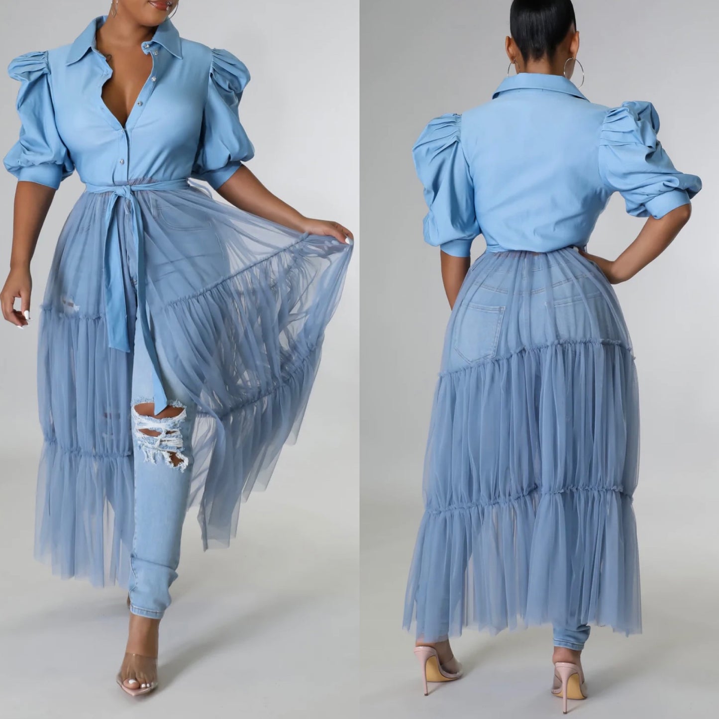 All Glam Top - Blue