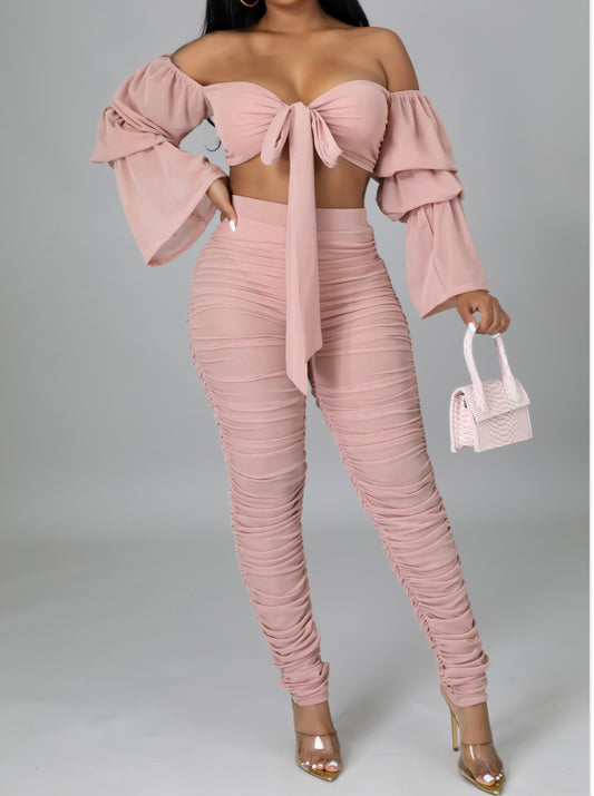 Treasured Pink Pant Set