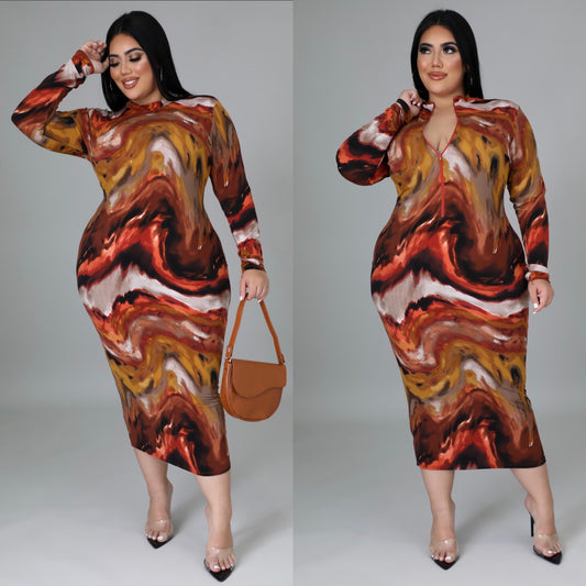 Invite Only Curvy Dress