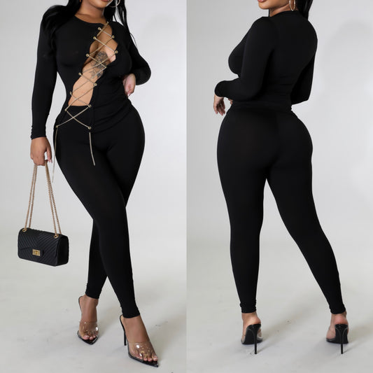 Any Occasion Black Legging Set