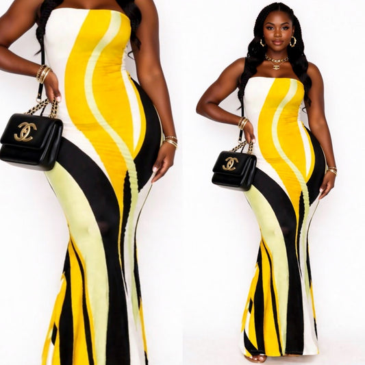 Eternally Yours Curvy Maxi Dress